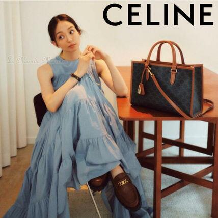 CLASSY掲載★【CELINE】ミニ ホリゾンタルカバ トリオンフバッグ